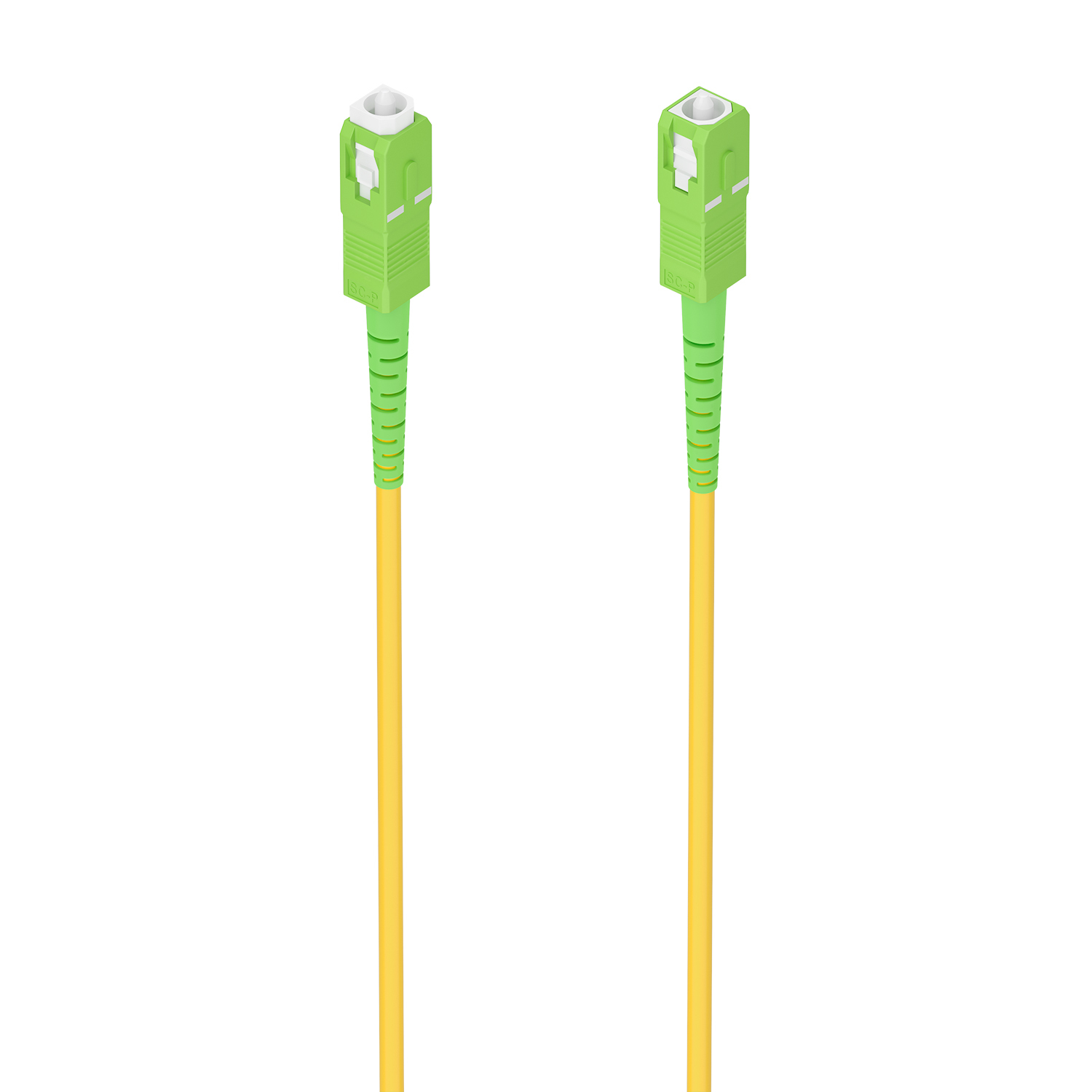 Cable Fibra Óptica Latiguillo G657A2 3.0 9/125 SMF Simplex CPR DCA LSZH, SC/APC-SC/APC, Amarillo, 7.0m