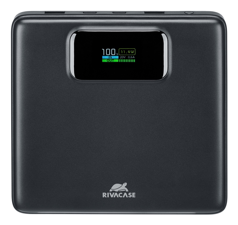 Turbo Polímero de litio 20000 mAh Negro