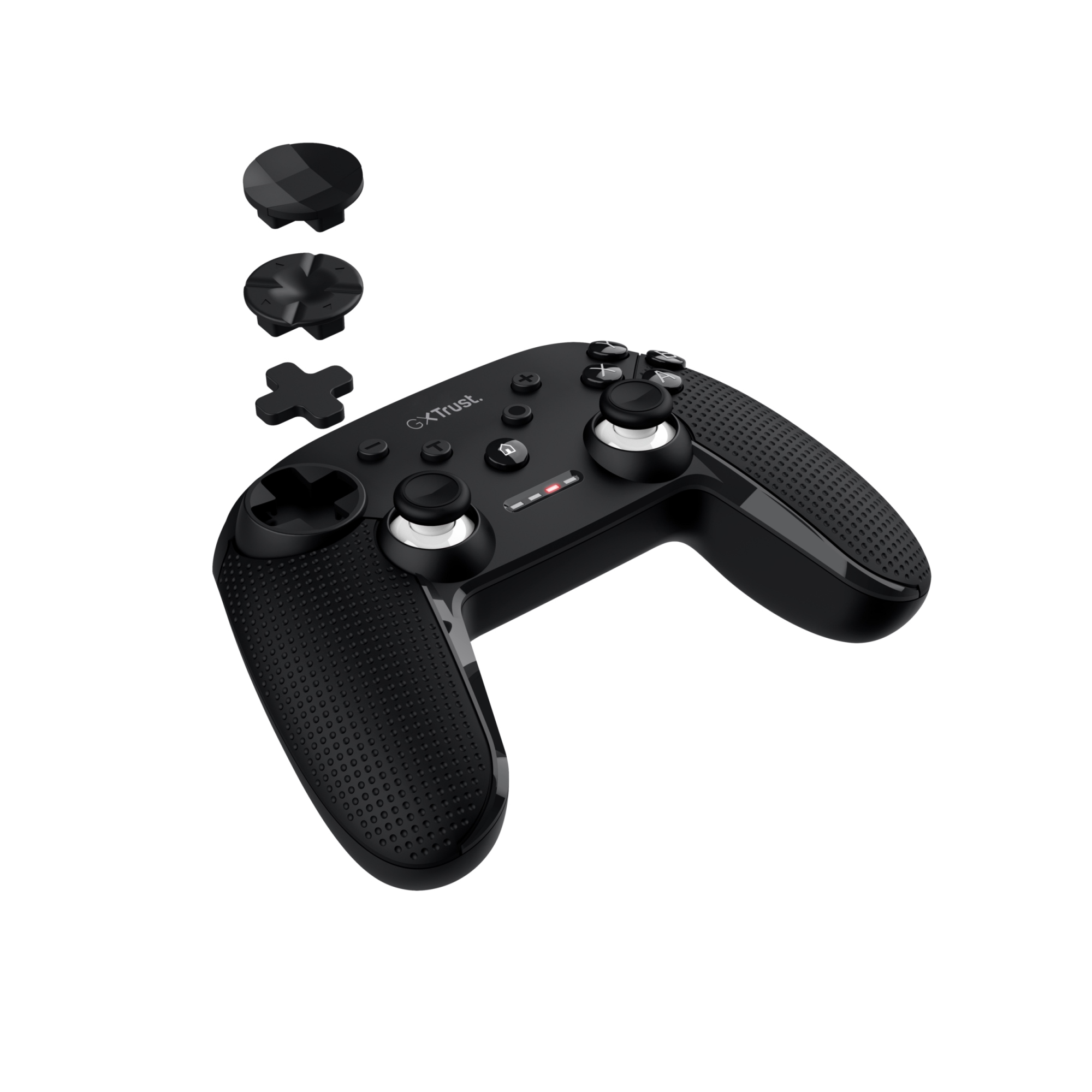 GXT 542 MUTA Negro Bluetooth/RF/USB Palanca de mando Analógico/Digital Android, Nintendo Switch, PC, PC Tableta, iOS