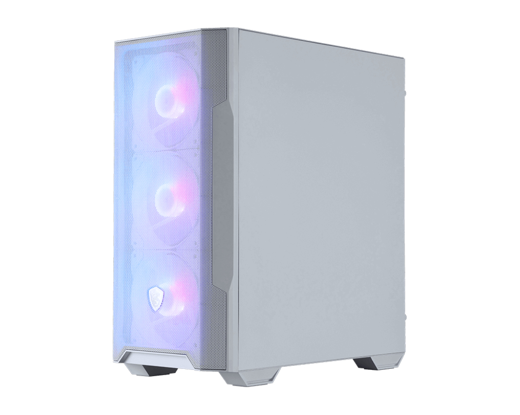 MAG Forge M100R Micro Torre Transparente, Blanco