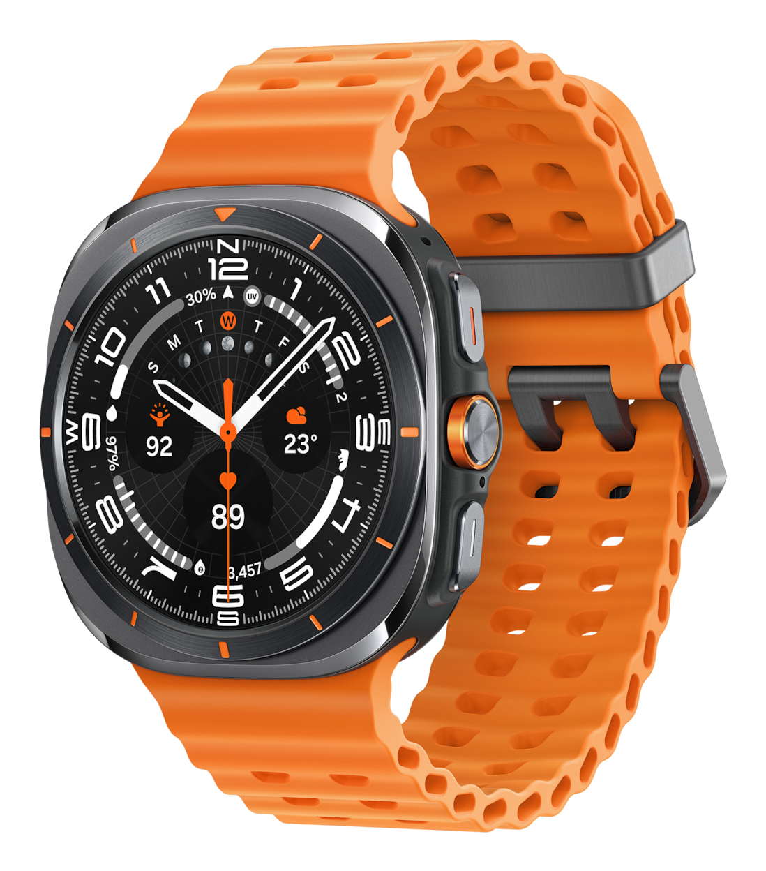 Galaxy Watch Ultra 3,81 cm (1.5") AMOLED 47 mm Digital 480 x 480 Pixeles Pantalla táctil 4G Gris Wifi GPS (satélite)