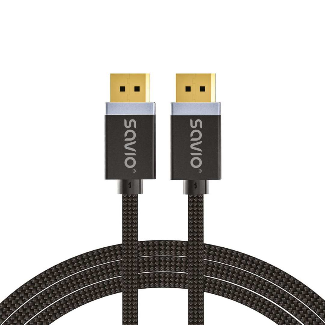 DisplayPort cable 2 m Black CL-166 Negro