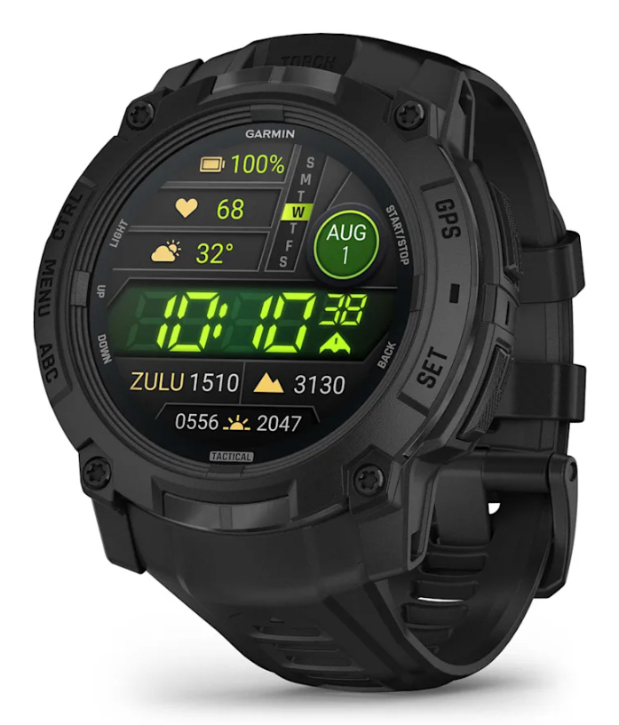 Instinct 3 Tactical Edition 3,3 cm (1.3") AMOLED 50 mm Digital 416 x 416 Pixeles Negro GPS (satélite)