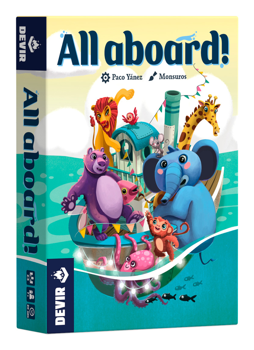 All aboard! All Aboard! 20 min Juego de mesa Familia