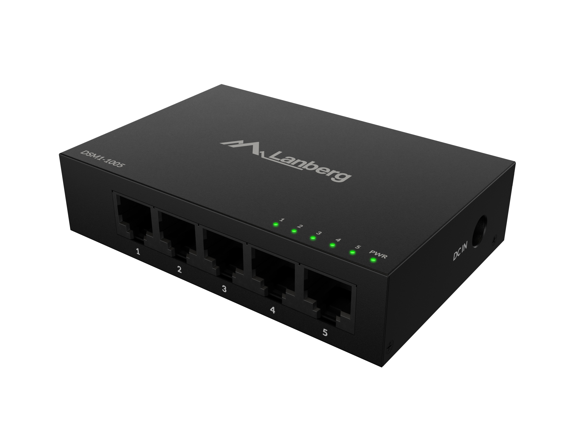 DSM1-1005 switch No administrado Gigabit Ethernet (10/100/1000) Escritorio Negro
