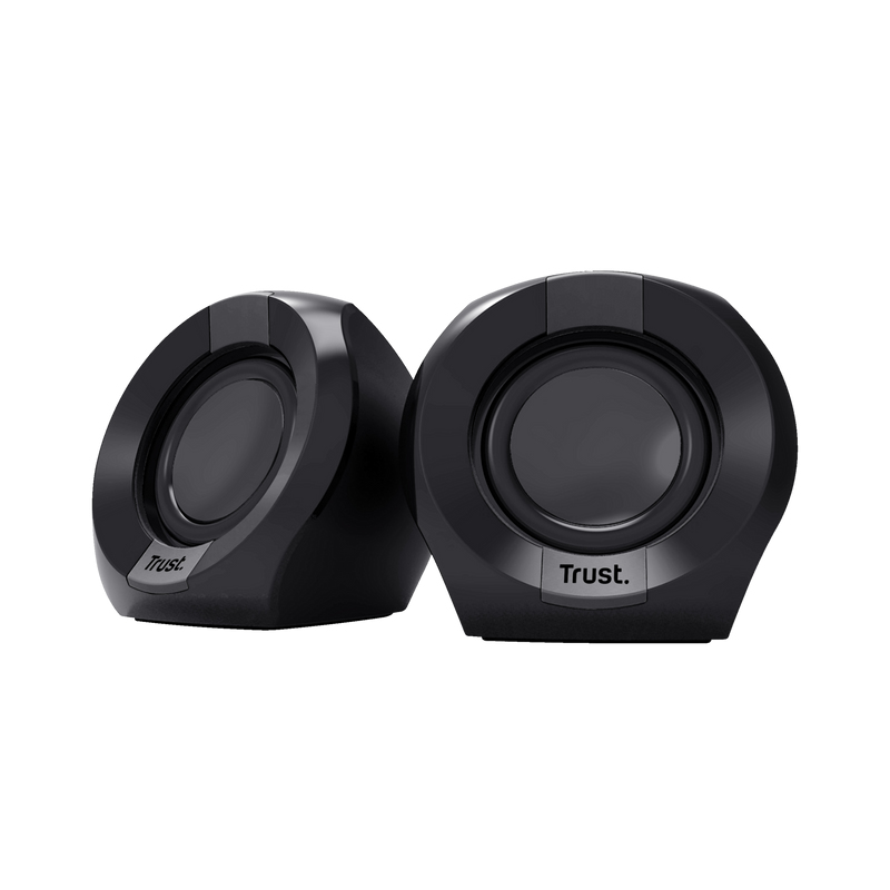 Polo conjunto de altavoces 4 W Universal Negro 2.0 canales De 1 vía