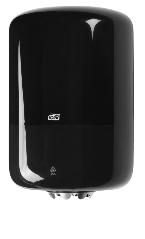 559008 dispensador de toallas de papel Dispensador de rollos de toalla de papel Negro