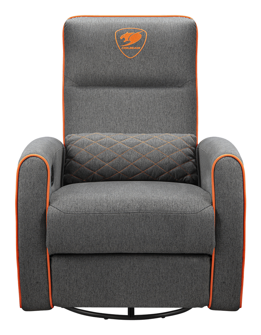 CGR-FDF-GRO Butaca para jugar Asiento acolchado Gris, Naranja