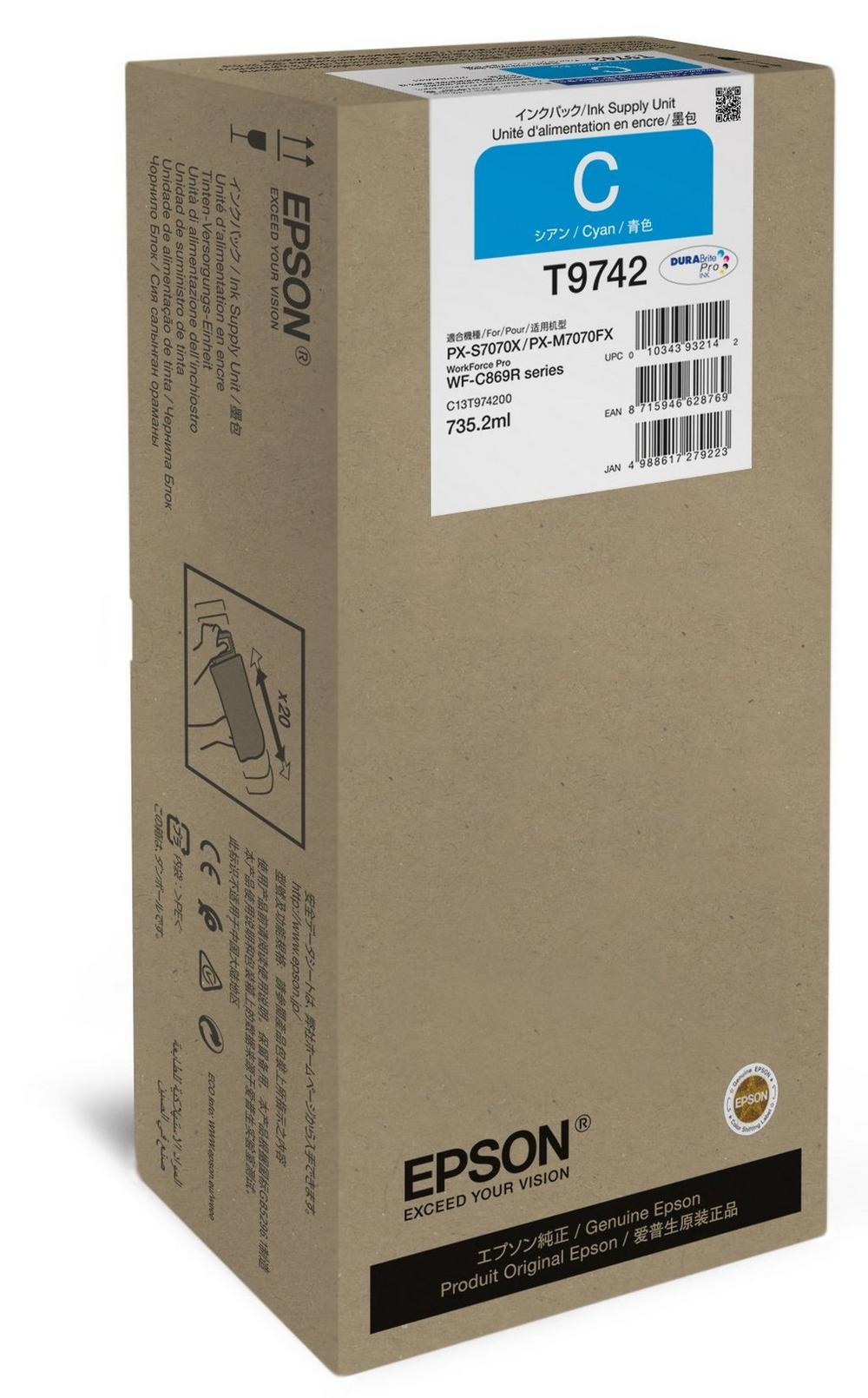 C13T97420N cartucho de tinta 1 pieza(s) Original Cian