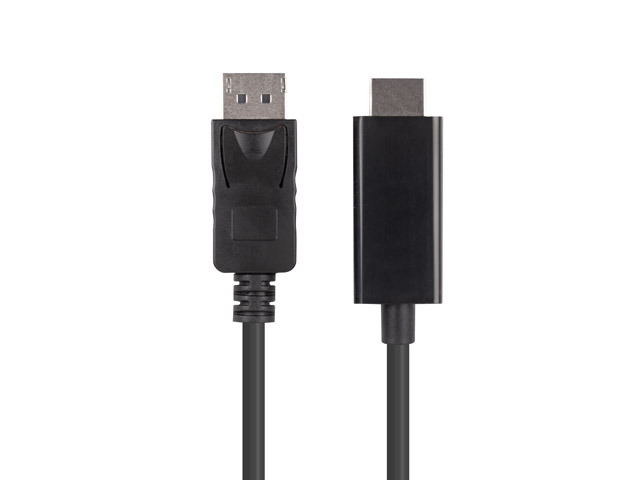 CA-DPHD-11CC-0010-BK cambiador de género para cable DisplayPort HDMI Negro
