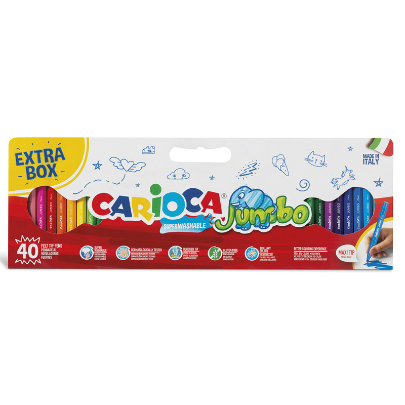 41258 marcador 40 pieza(s) Grueso Colores surtidos