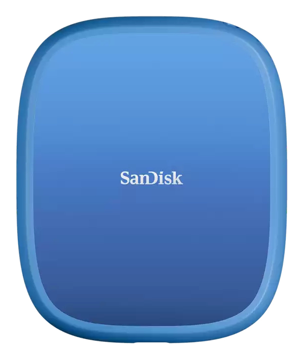 SDSSDE62C-1T00-G25 unidad externa de estado sólido 1 TB USB Tipo C 3.2 Gen 2 (3.1 Gen 2) Azul