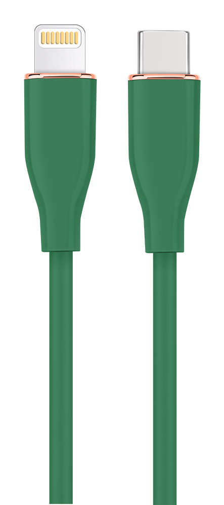 CC-USB2S-CM8PM-1.5M-G cable de conector Lightning 1,5 m Verde