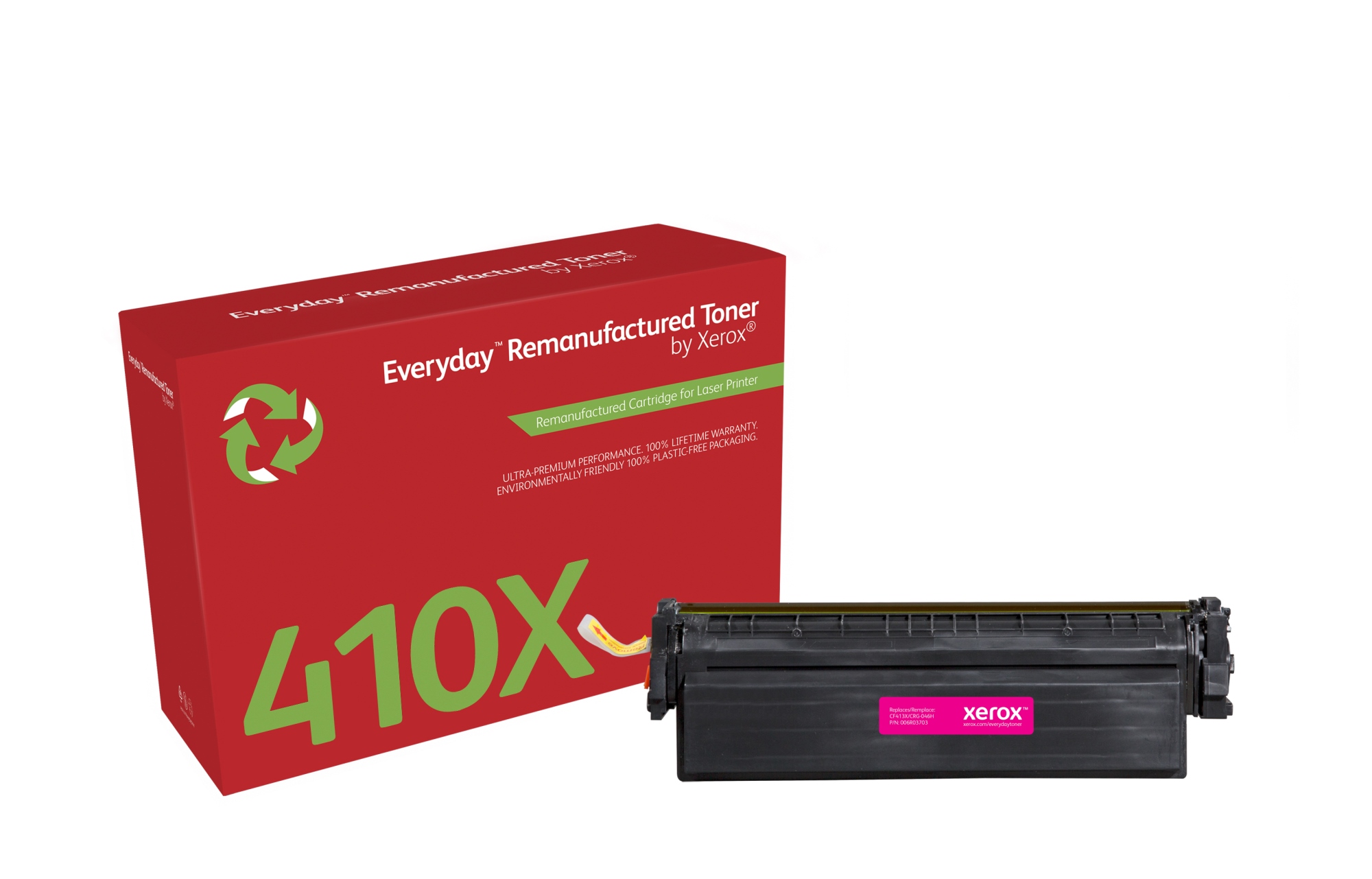 Everyday Toner Everyday Magenta di Xerox compatibile con HP 410X (CF413X), Capacidad alta