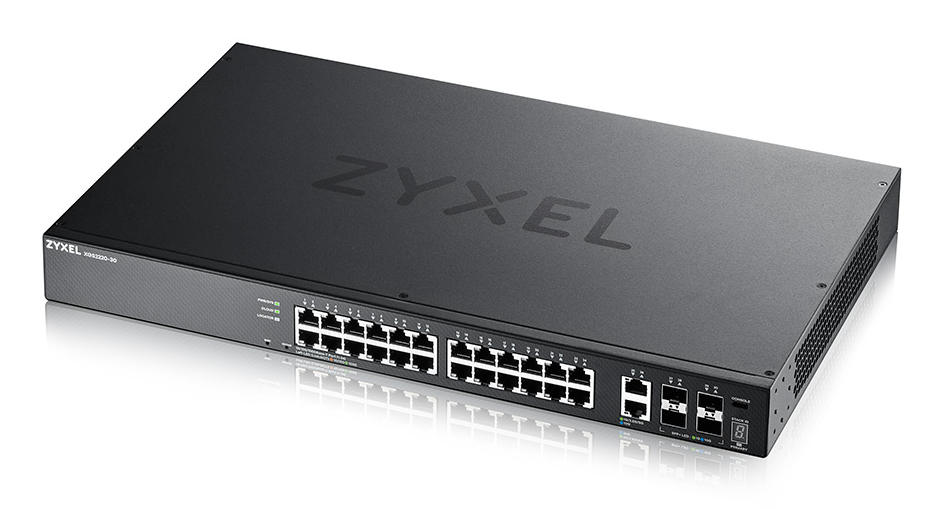 XGS2220-30 Gestionado L3 Gigabit Ethernet (10/100/1000) Negro