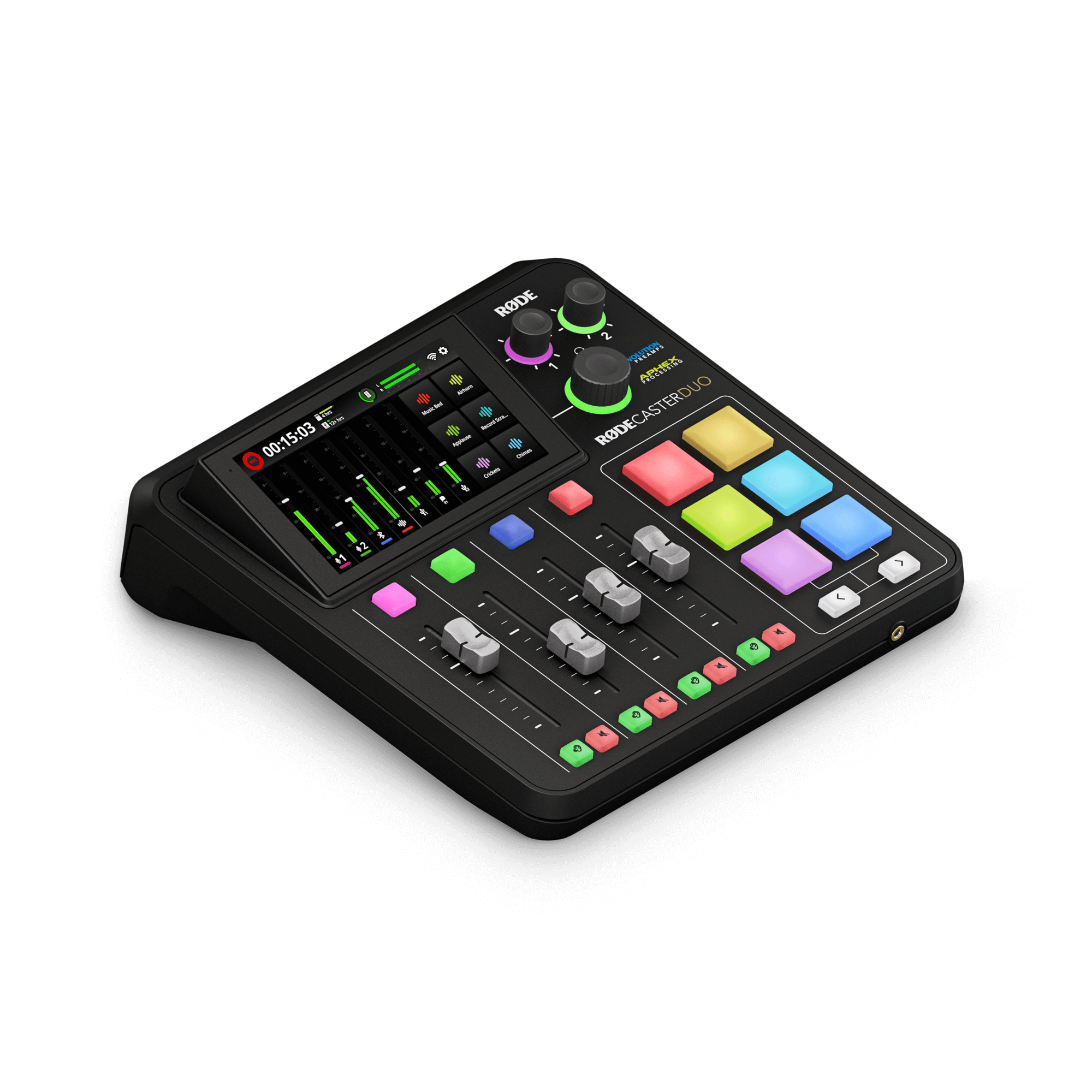 Caster Duo Negro 23 botones