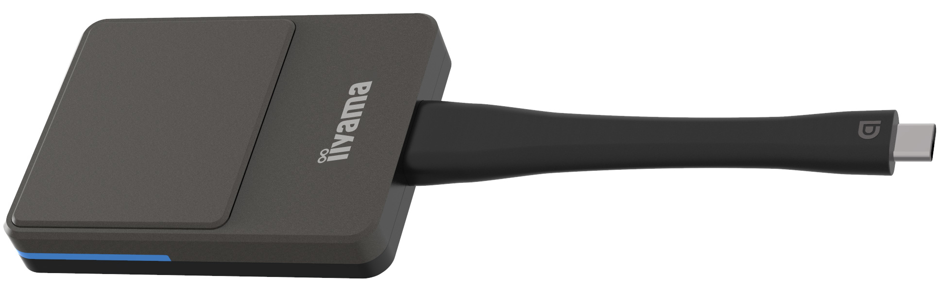 WP D002C adaptador Smart TV USB 4K Ultra HD Negro, Plata