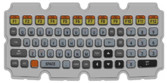 KYBD-QW-SP-01 pieza de repuesto para ordenador de bolsillo tipo PDA Teclado