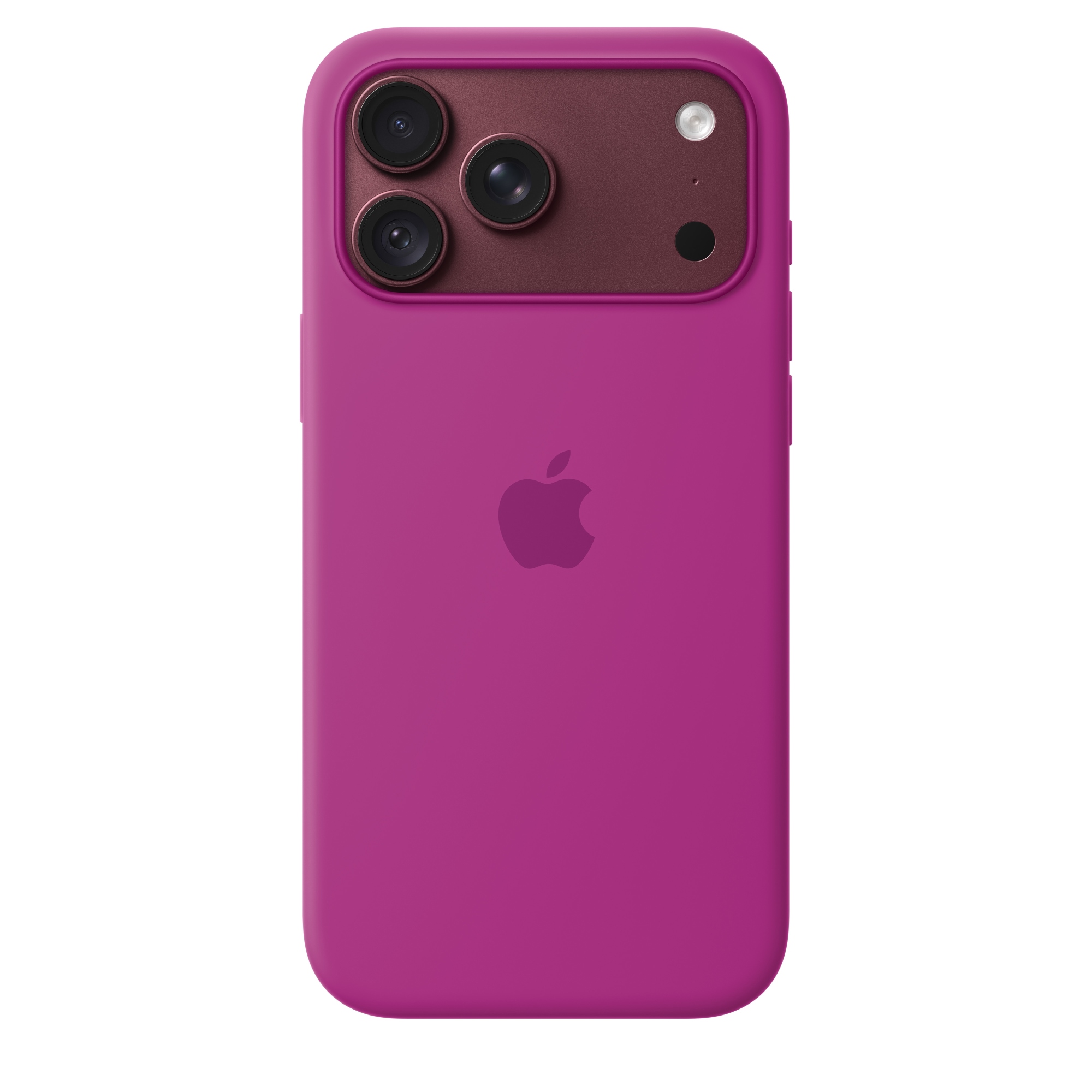 Funda de silicona con MagSafe para el iPhone 18 Pro Max - Magenta
