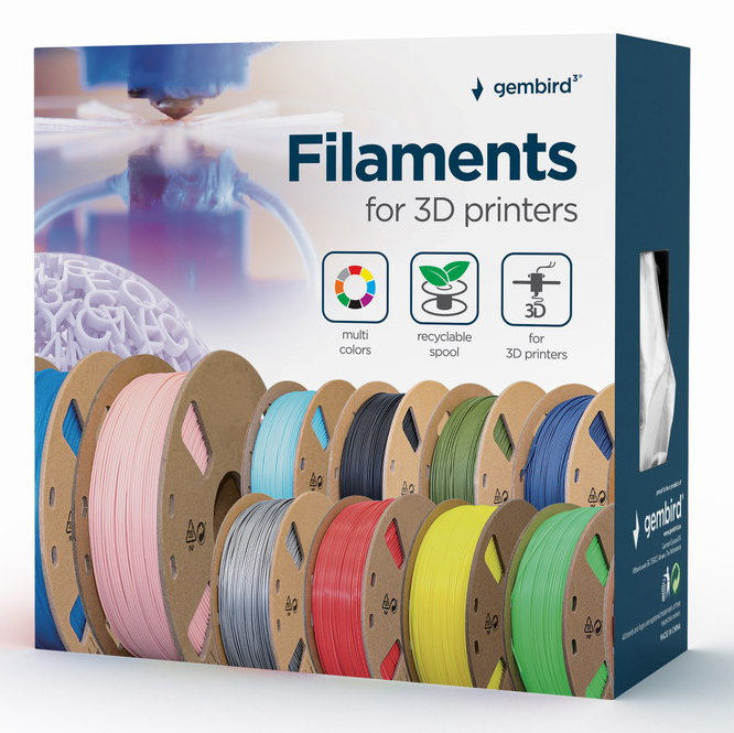 3DP-PLA1.75-01-FG material de impresión 3d Ácido poliláctico (PLA) Verde fluorescente 1,4 kg