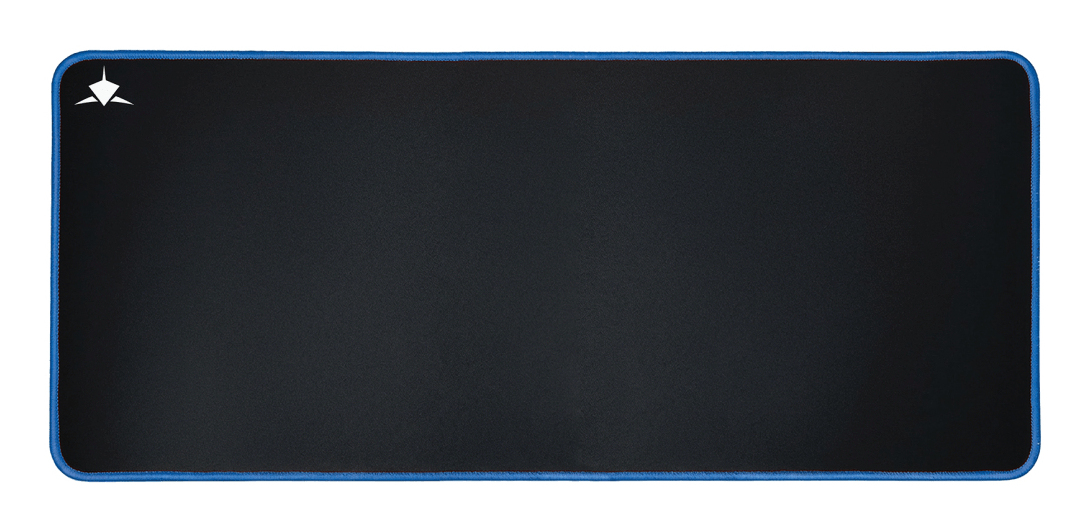 BLUE KNIGHT XL Alfombrilla de ratón para juegos Negro, Azul, Blanco