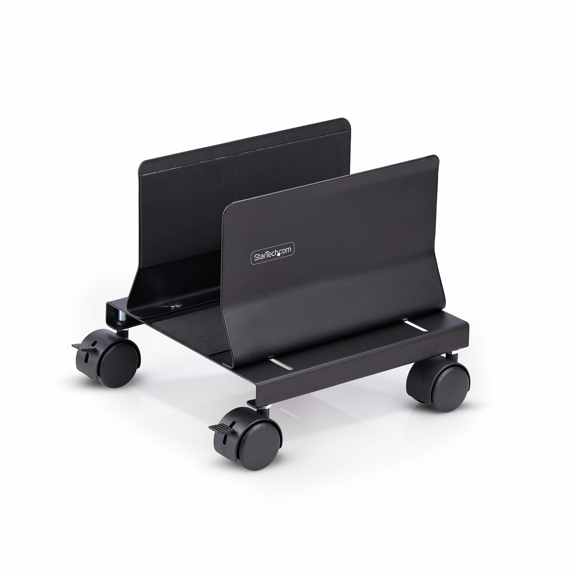Carrito para Caja Torre de Ordenador - Carrito con Ruedas para CPU - Soporte Ajustable para CPU - de Acero - Carga de 21kg
