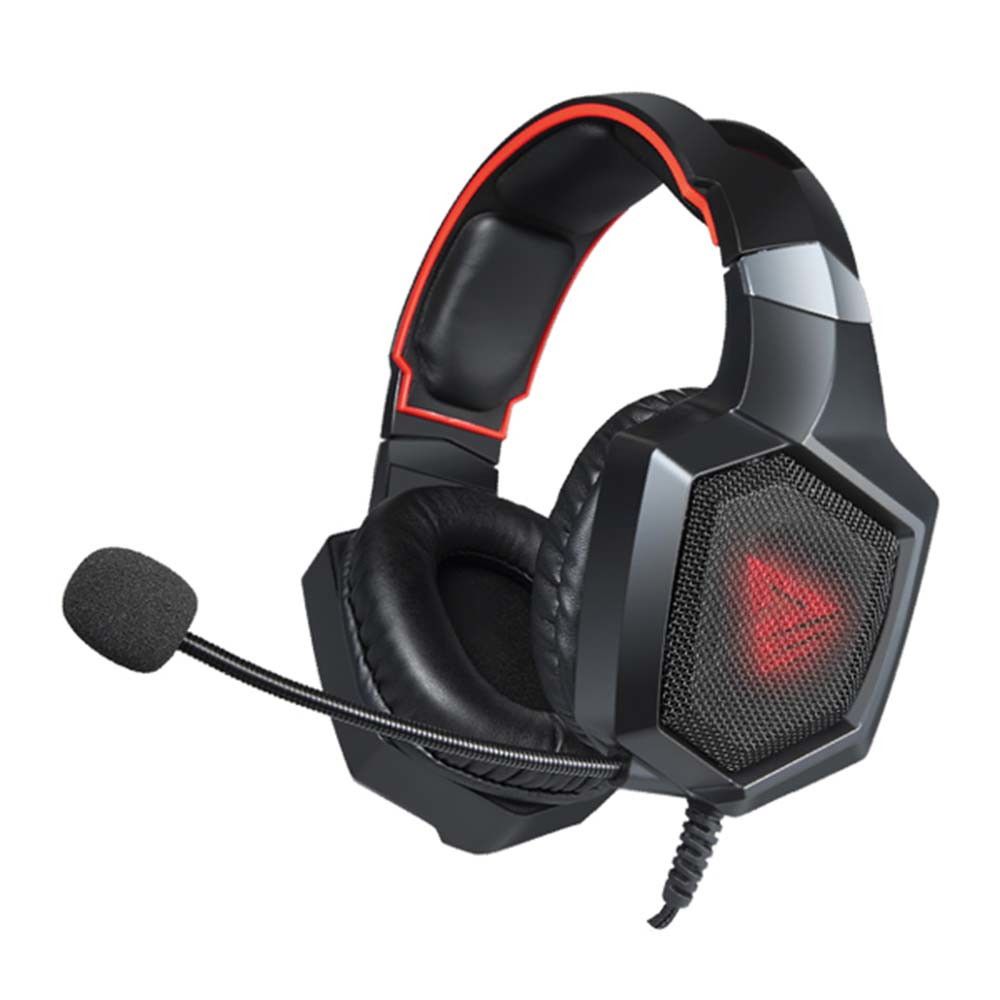SAVGH-FORGE auricular y casco Auriculares Alámbrico Diadema Juego Negro, Rojo