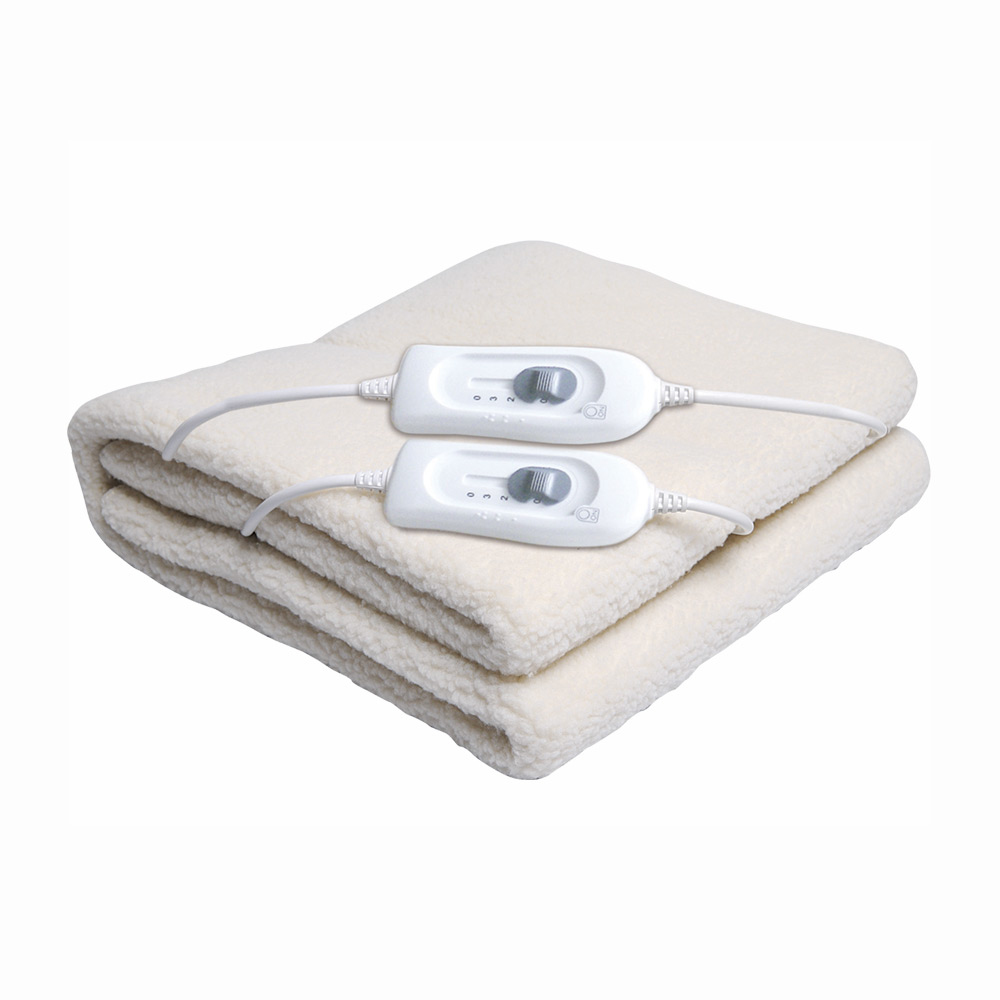 UB-140.004A manta eléctrica y almohadilla 60 W Blanco Poliéster