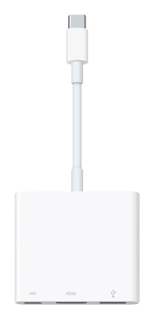 MW5M3ZM/A hub de interfaz USB Tipo C Blanco
