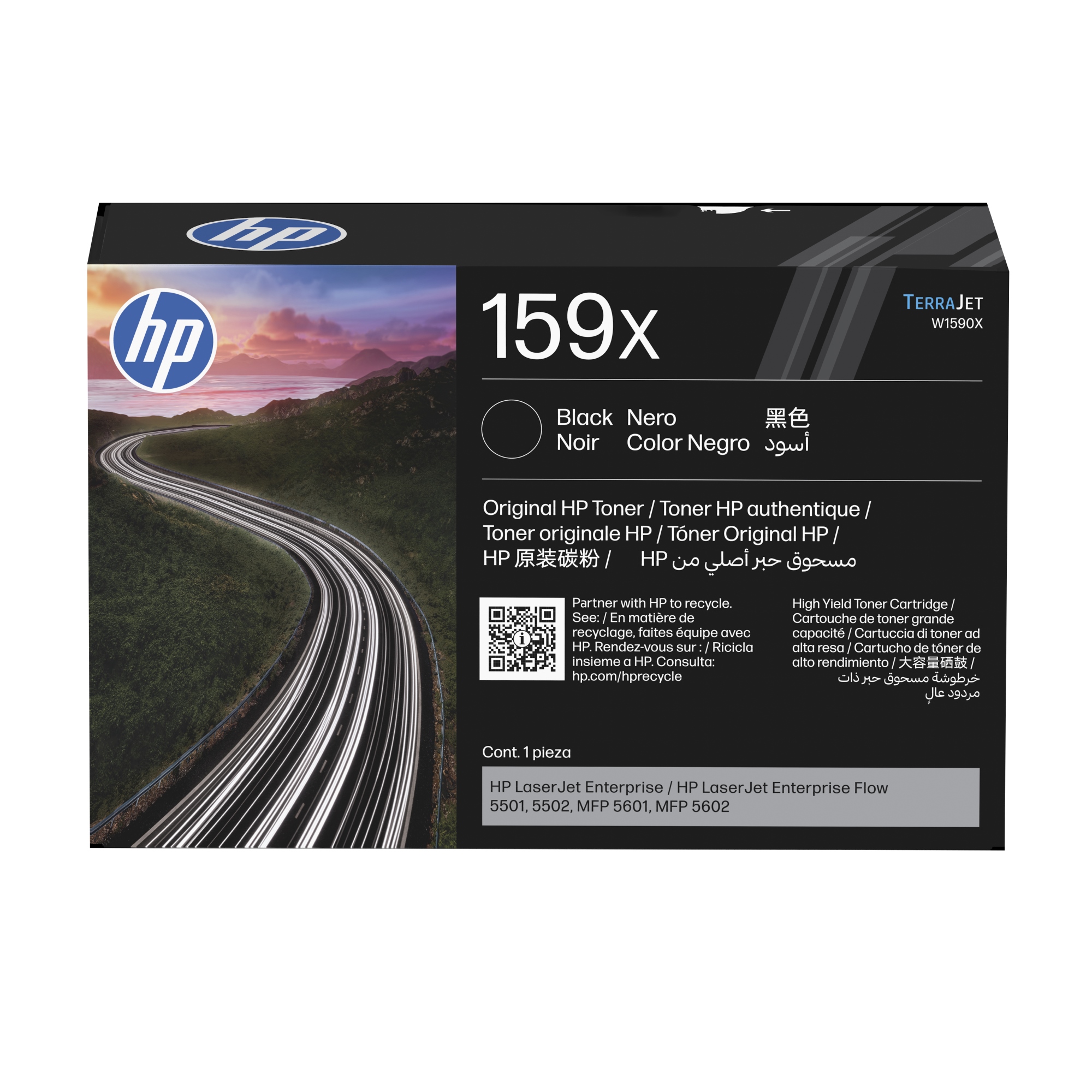 Cartucho de Tóner Original LaserJet 159X negro
