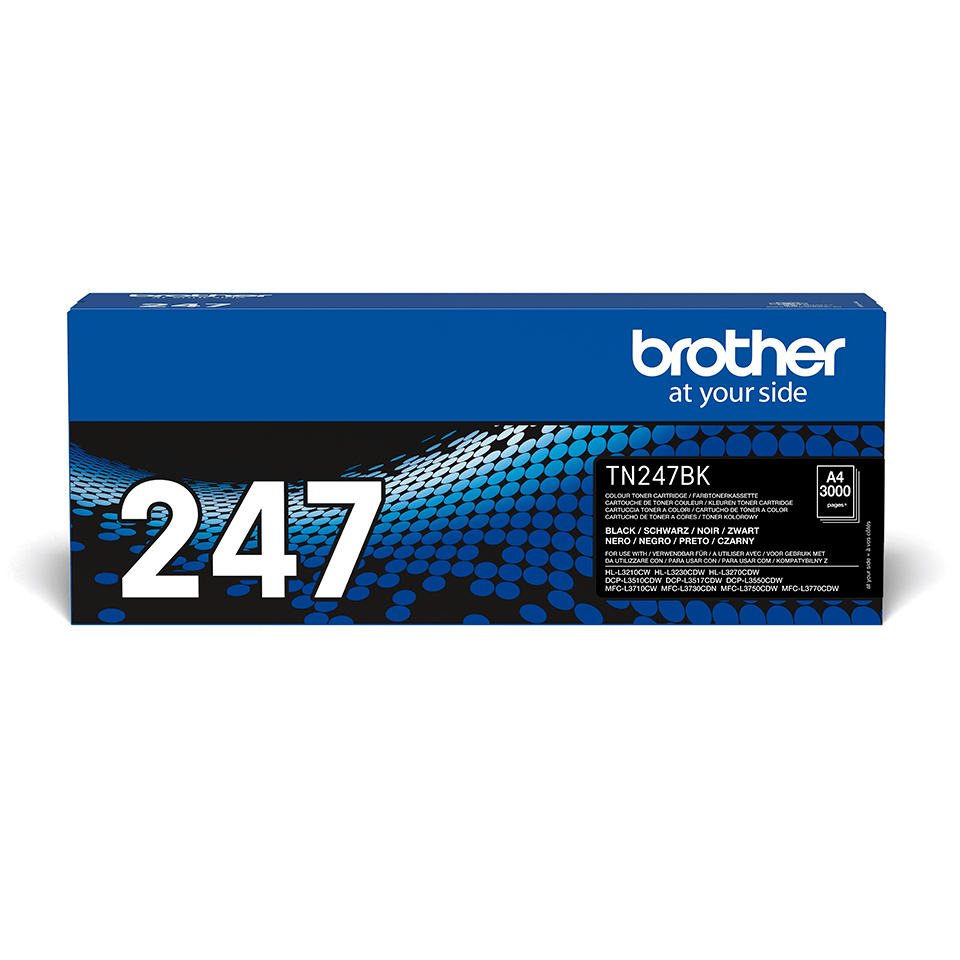 TN-247BK cartucho de tóner 1 pieza(s) Original Negro