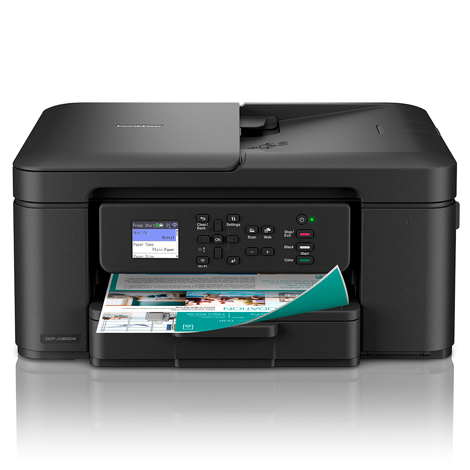 DCP-J1360DW impresora multifunción Inyección de tinta A4 1200 x 6000 DPI Wifi