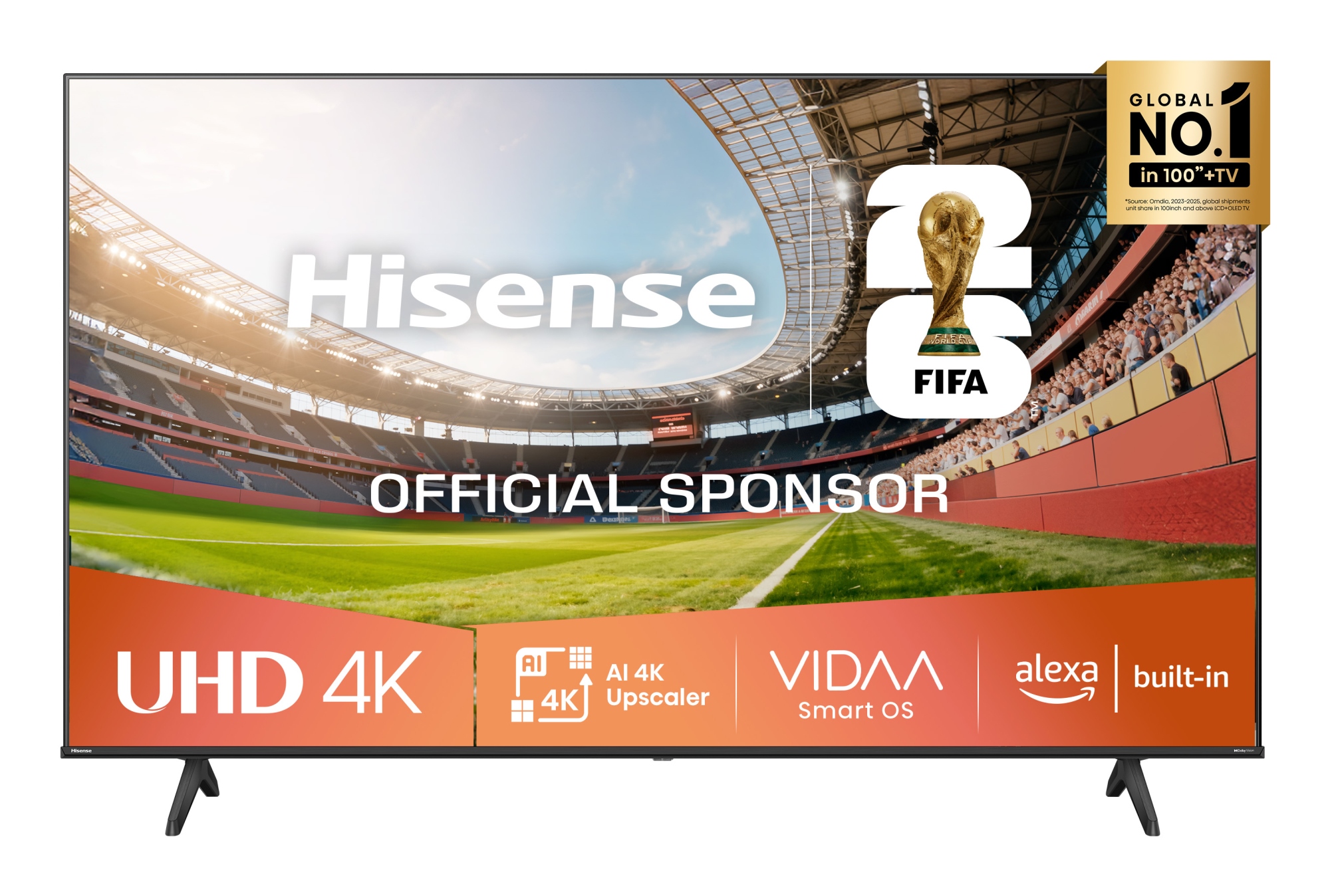 65A6Q Televisor 165,1 cm (65") 4K Ultra HD Smart TV Wifi Negro 330 cd / m²