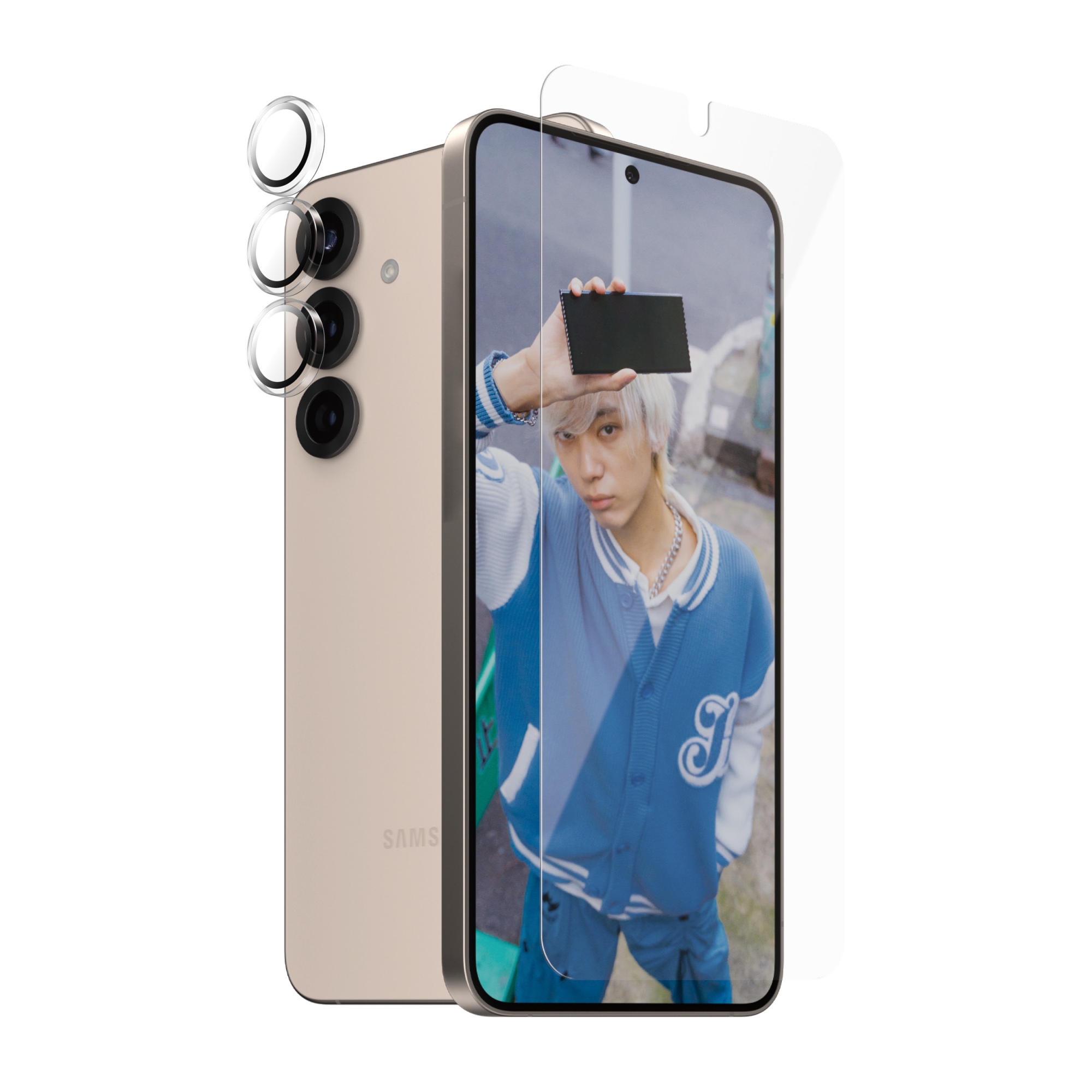 2-in-1 Protection Bundle Samsung Galaxy S25+ Protector de pantalla 1 pieza(s)