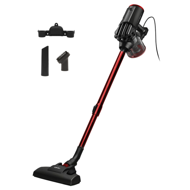 ThunderBrush Aspiradora escoba 2 en 1 Corriente alterna Secar HEPA Sin bolsa 0,5 L 600 W Negro
