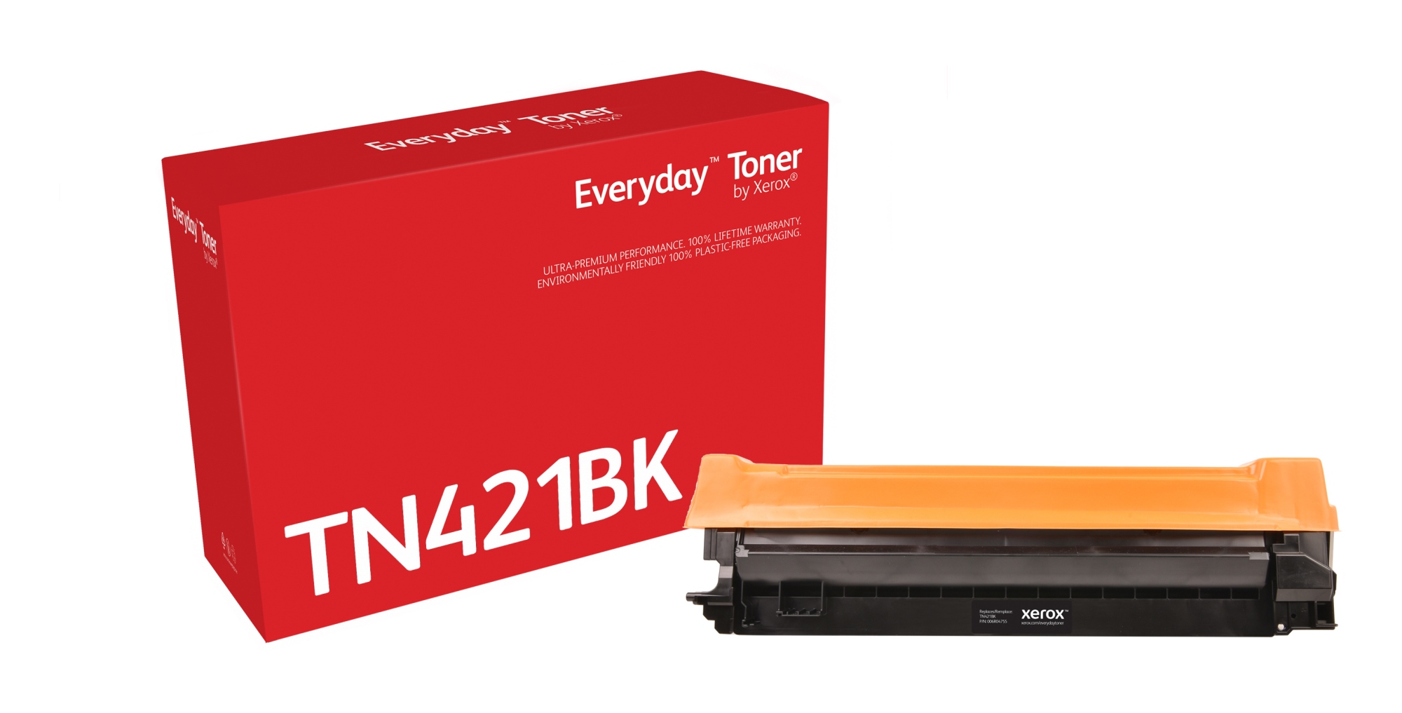 Everyday El tóner Everyday Negro de Xerox es compatible con Brother TN-421BK, Capacidad estándar