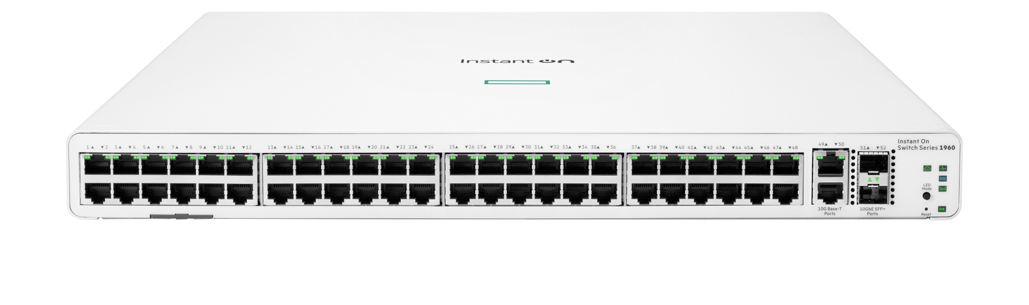 Aruba Networking Networking Instant On Switch 48p Gigabit 2p 10GBT 2p SFP+ 1960
