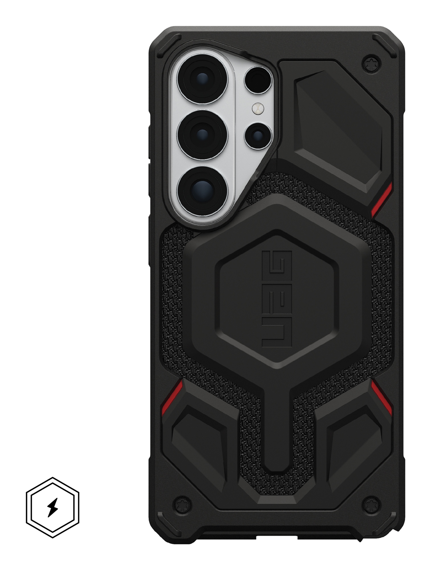 Monarch Pro Kevlar funda para teléfono móvil 17,5 cm (6.9") Negro