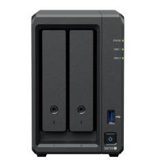 DP320 servidor de almacenamiento NAS Escritorio R1600 8 GB 16 TB Negro