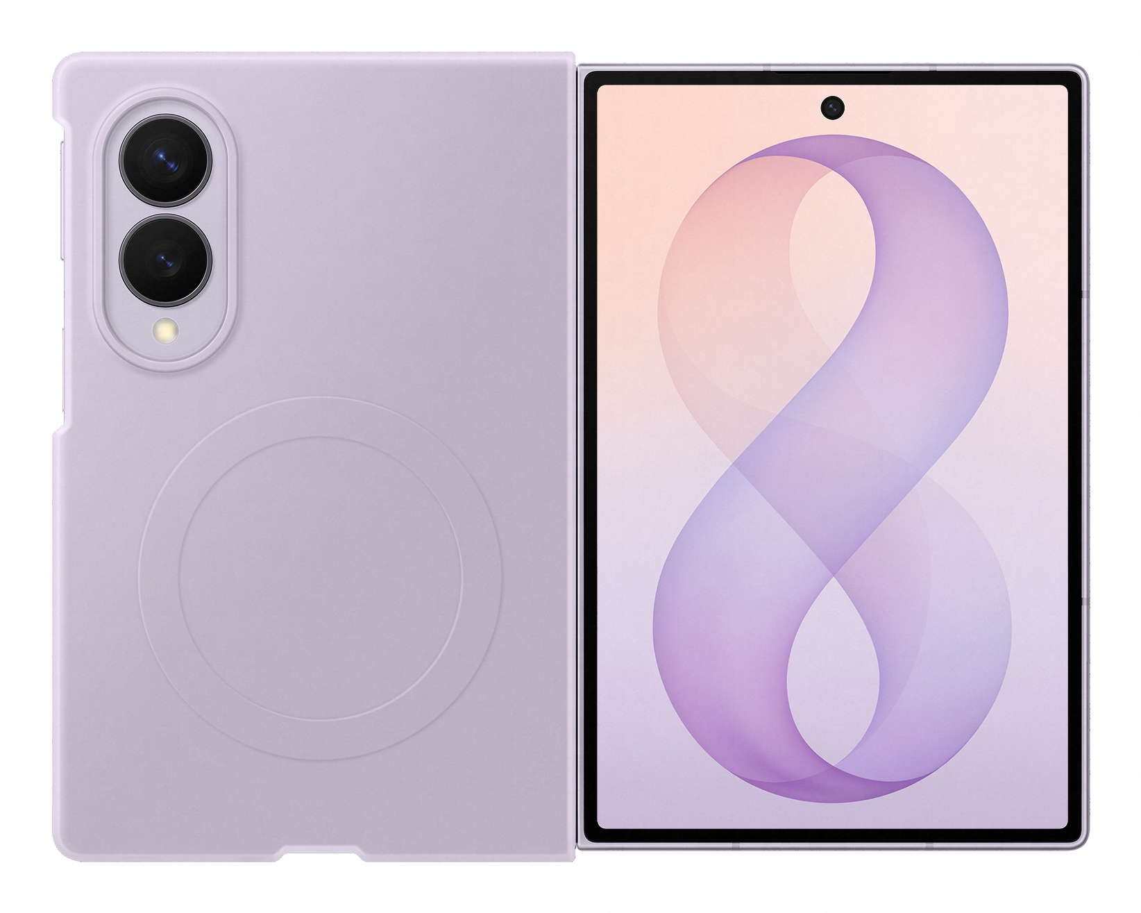 EF-EF971CVEGWW funda para teléfono móvil 19,3 cm (7.6") Violeta