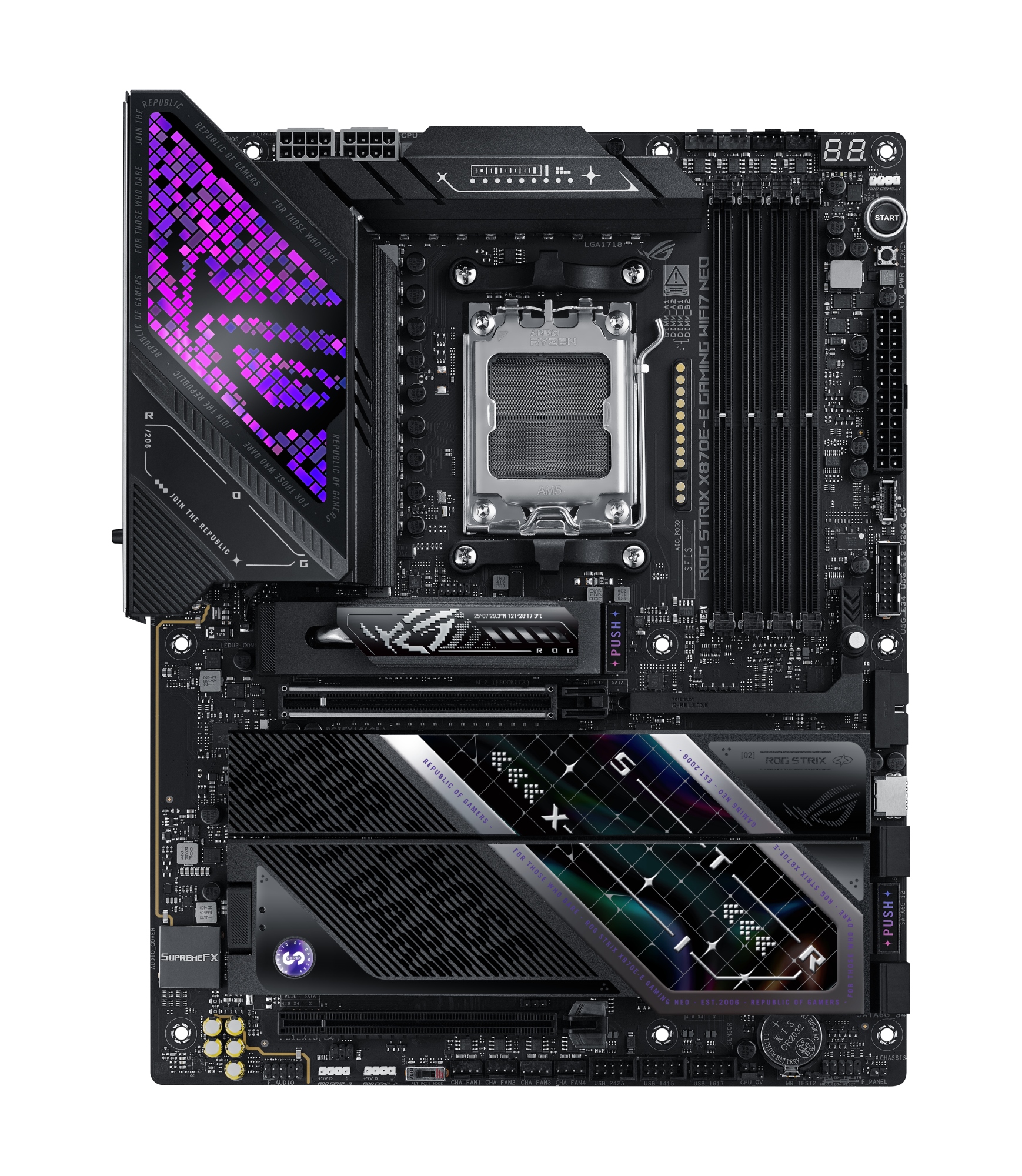 ROG STRIX X870E-E GAMING WIFI7 NEO AMD X870E Zócalo AM5 ATX