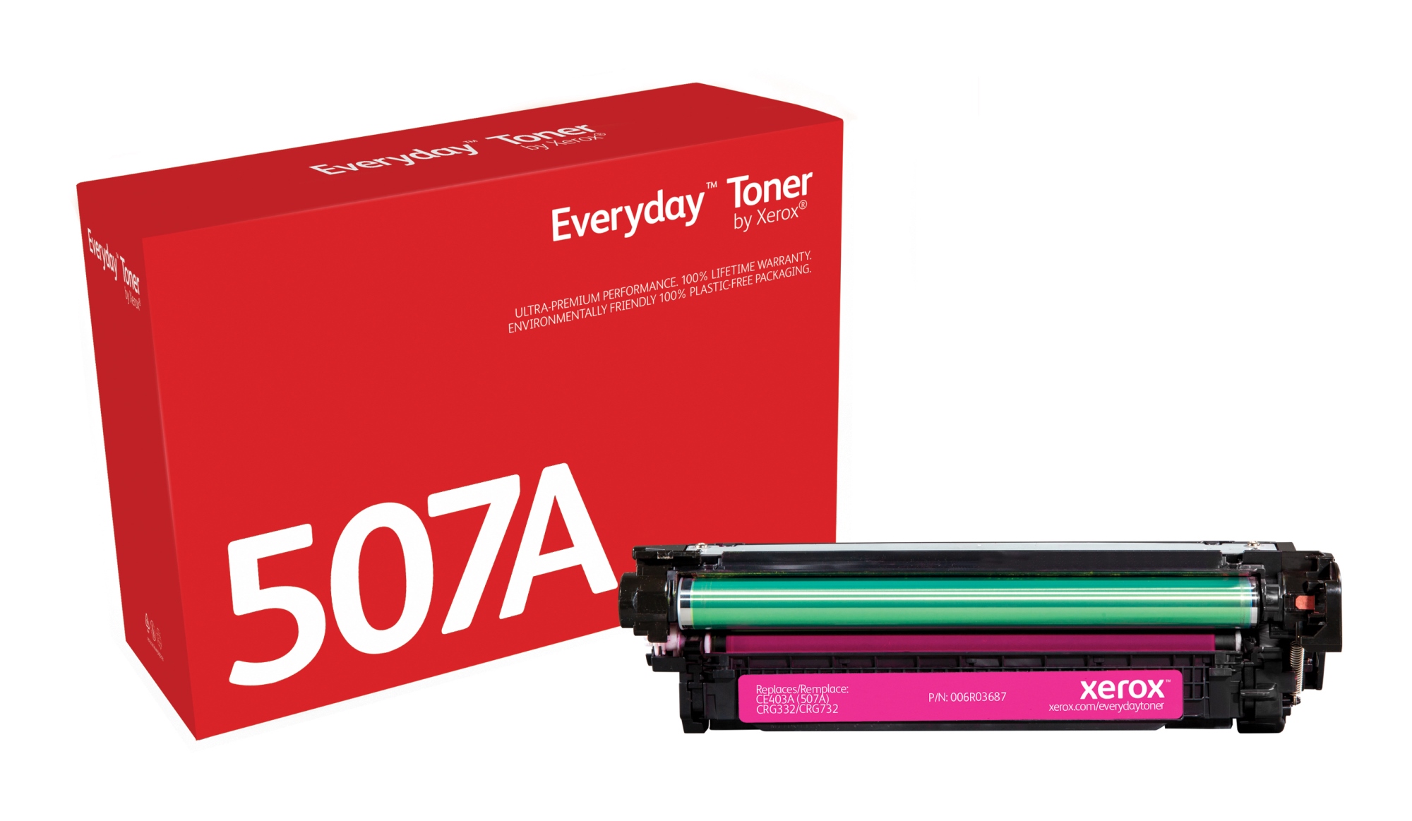 Everyday Toner Everyday Magenta di Xerox compatibile con HP 507A (CE403A), Capacidad estándar