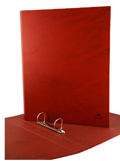 584NF6 carpeta Cartón, Cuero Marrón
