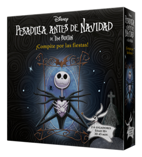 MIXNBC01ES juego de tablero Pesadilla antes de Navidad Juego de mesa Estrategia