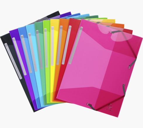 55670E carpeta Polipropileno (PP) Multicolor A4
