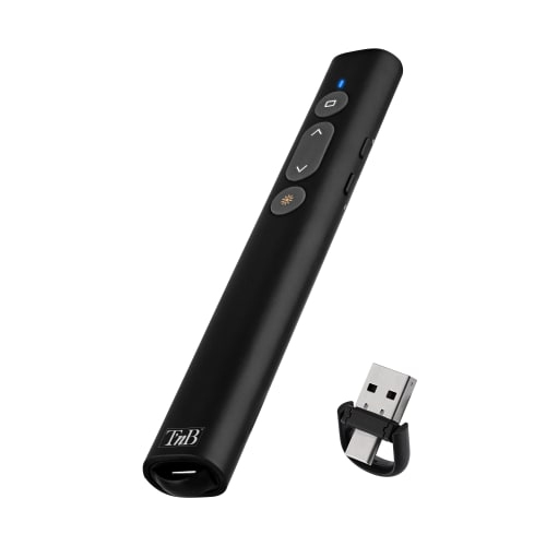 LASEREMOTE2 apuntador inalámbricos Negro