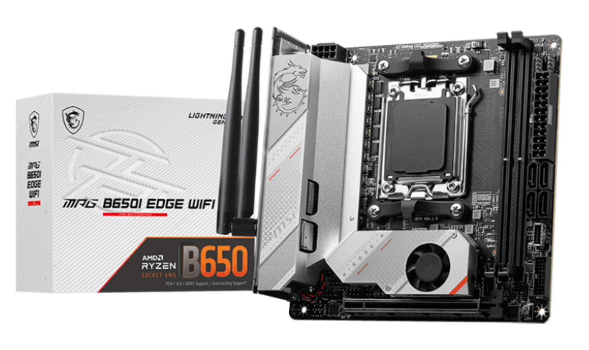 MPG B650I EDGE WIFI placa base AMD B650 Zócalo AM5 mini ITX