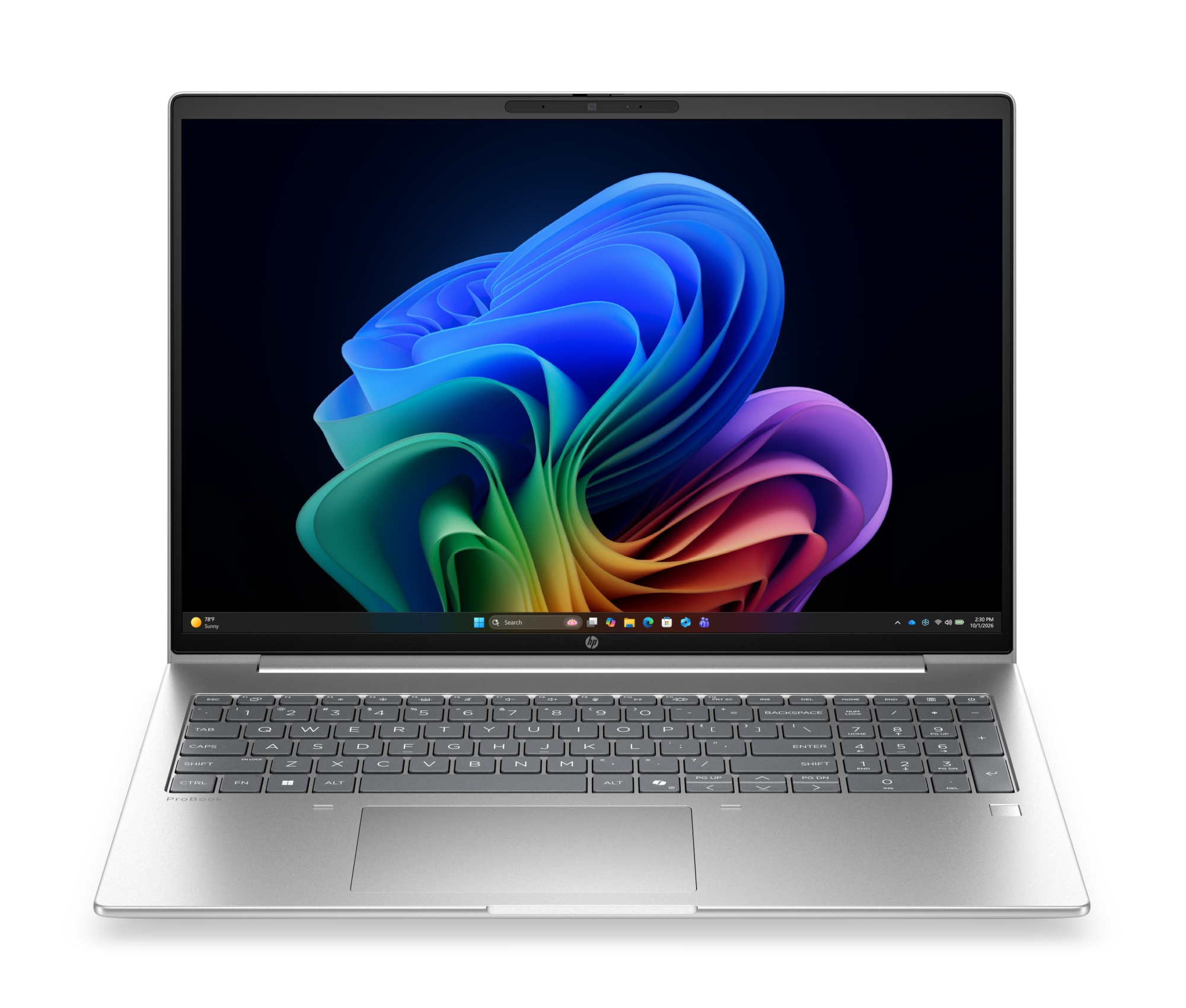 ProBook 4 G2i 16 inch Notebook AI PC Wolf Pro Security Edition Intel Core 5 Portátil 40,6 cm (16") WUXGA 16 GB LPDDR5x-SDRAM 512 GB SSD Wi-Fi 7 (802.11be) Windows 11 Pro Plata