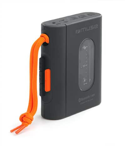 M-132 WM Reproductor de cintas de casete portátil Negro, Naranja