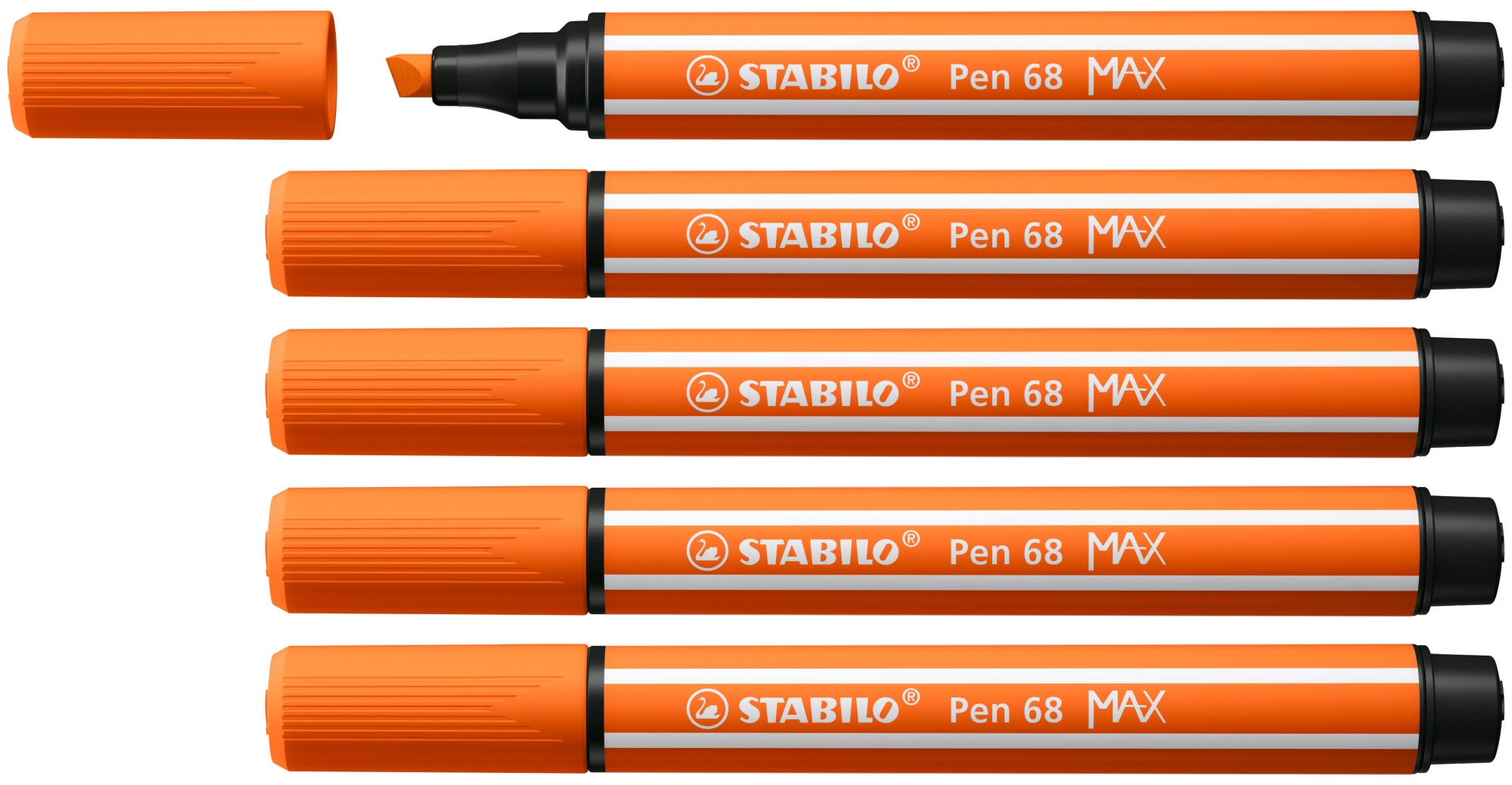 Pen 68 MAX rotulador Naranja 5 pieza(s)